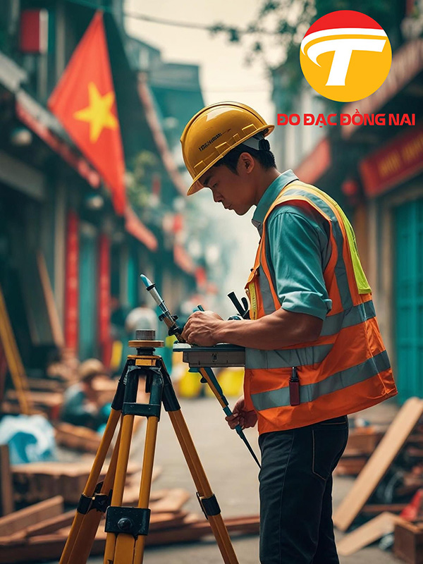 Hình ảnh minh họa kỹ sư đo đạc địa chính đo đạc tại thủ đô Hà Nội